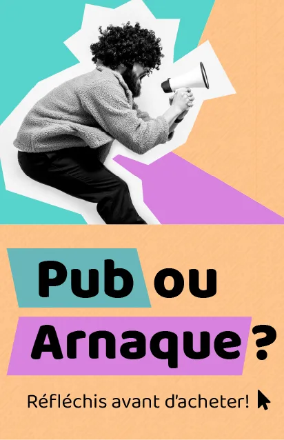 Un homme vu de profil. Il est légèrement penché vers l’avant. Il parle fort dans un mégaphone qu’il tient dans ses mains.